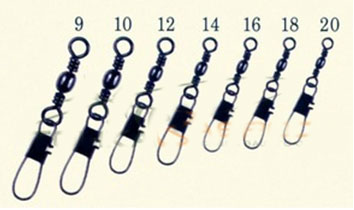 GRFISH Вертлюг бочонок c застежкой Inter-Lock