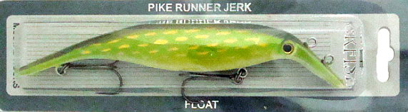 Приманки GRFISH Воблер Pike Runner Jerk PRJB-140       