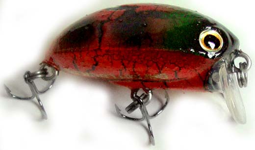 Приманки GRFISH Мини Воблеры Крэнки (Crank) Ladybug Crank       