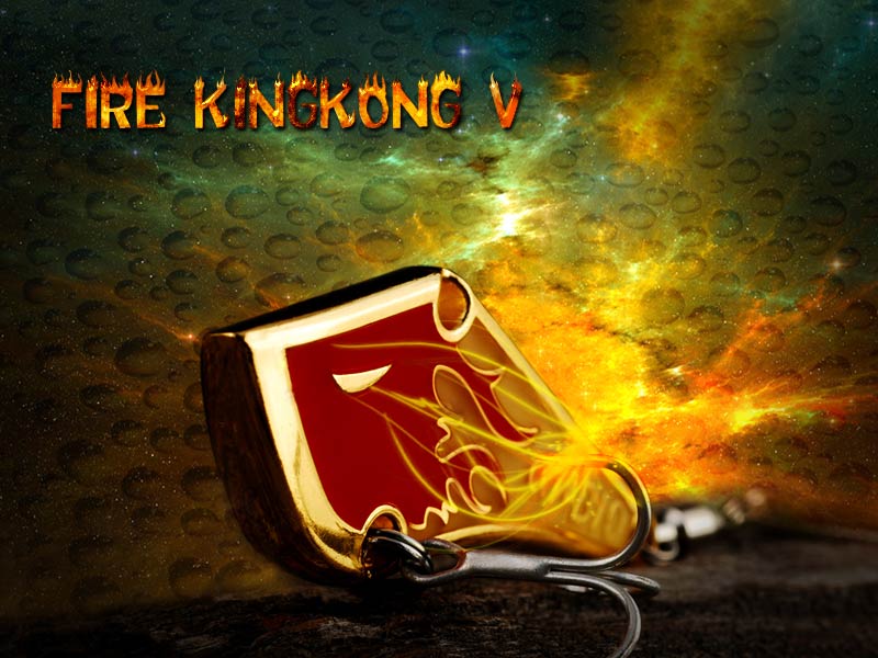 Приманка Блесна Fire KingKong glow       