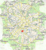 Moscow map