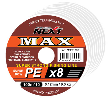 NEXT Fishing Accord  NEXT FA MAX PEx8 10010       